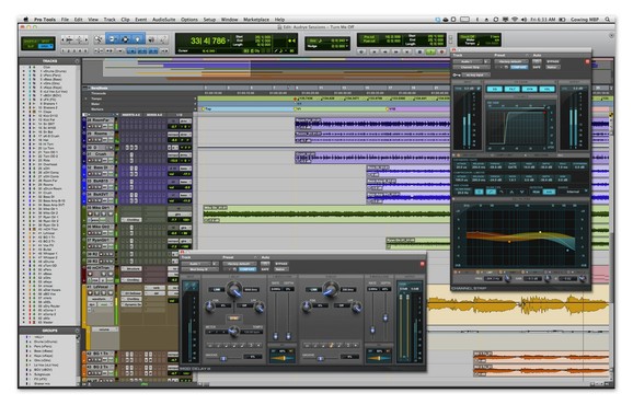 screenshot de Pro Tools