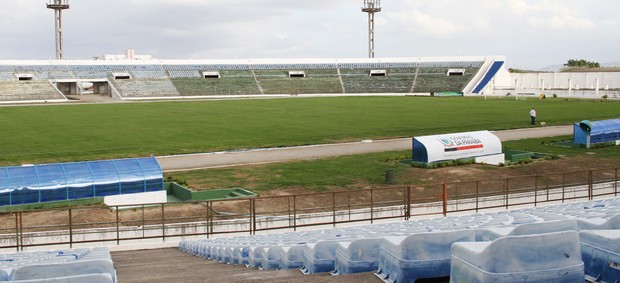 Estádio Amigão em Campina Grande (Foto: Magnus Menezes / Jornal da Paraíba)