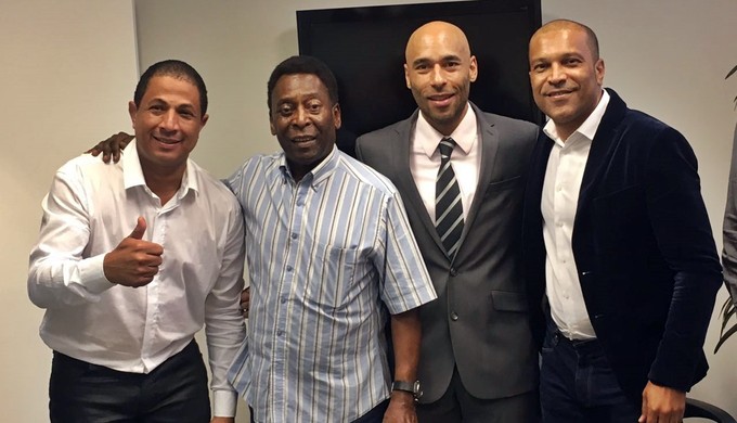 Pelé é nomeado presidente de honra do Tricordiano (Foto: Divulgação Tricordiano) Pelé é nomeado presidente de honra do Tricordiano (Foto: Divulgação Tricordiano)