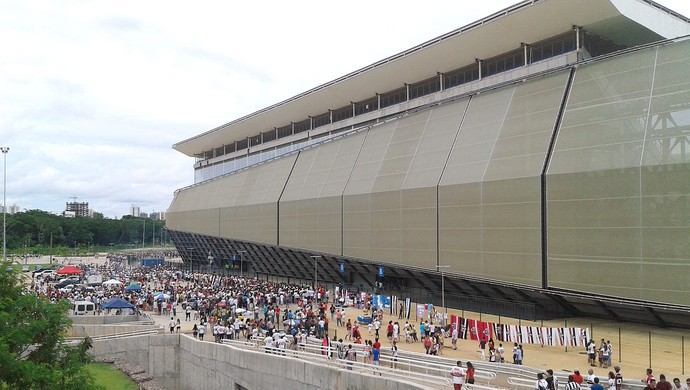 Santos x São Paulo Arena Pantanal (Foto: Christian Guimaraes)