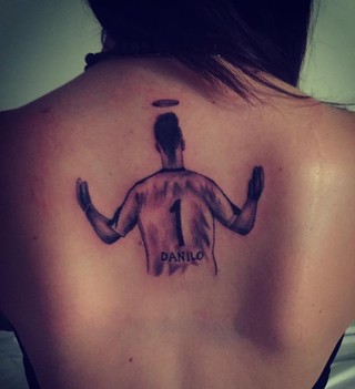 Irmã Danilo Daniele Padilha tatuagem (Foto: Reprodução/Facebook)