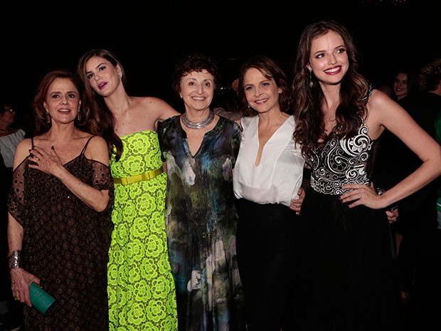 Lindas e glamourosas, atrizes esbanjam simpatia (Foto: Felipe Monteiro / Gshow)