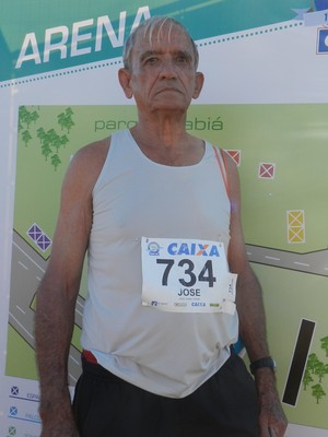 José Gama, corredor  (Foto: Fernanda Resende)
