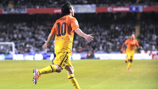 Messi, La coruna e Barcelona (Foto: Getty Images)