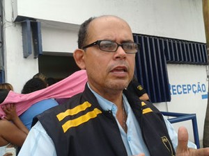 João Carvalho, do Sindasp-PE, informou que acordo com o governo não foi cumprido (Foto: Luna Markman/G1)