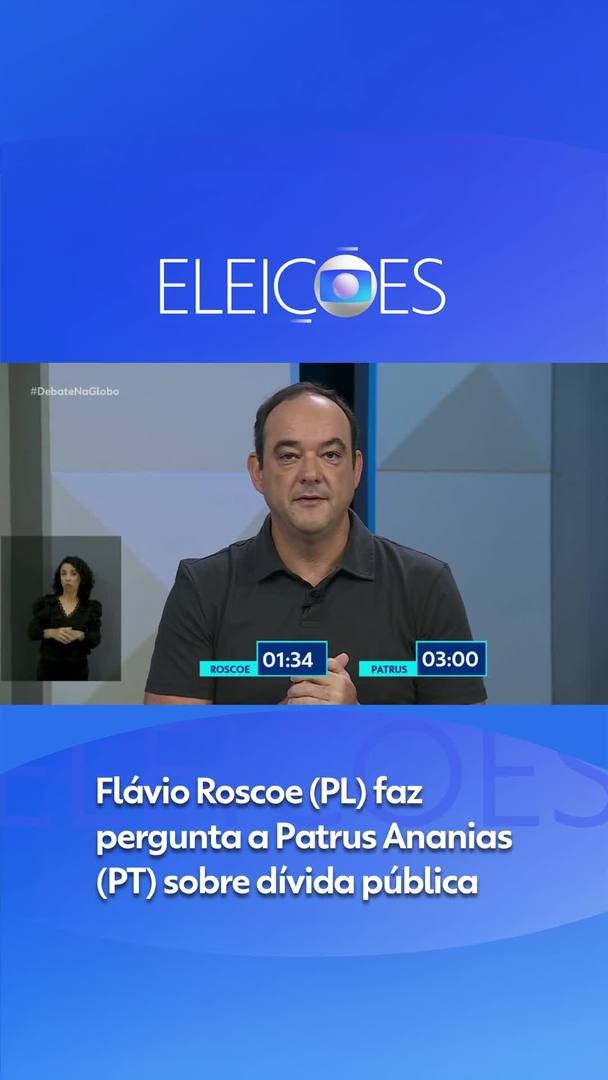 Candidatos ao governo de MG participam de debate da Globo; veja vídeos