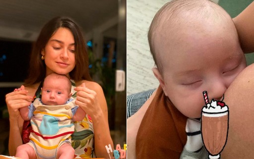 Thaila Ayala Compartilha Momento Amamentando O Filho De Meses Quem