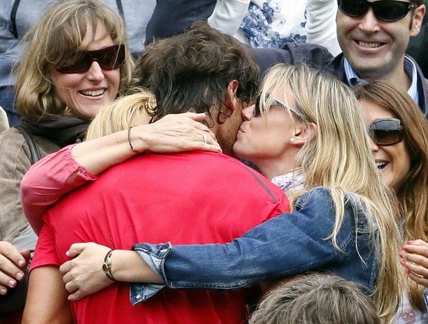 Rafael Nadal tênis Roland Garros final Maria Isabel (Foto: AFP)