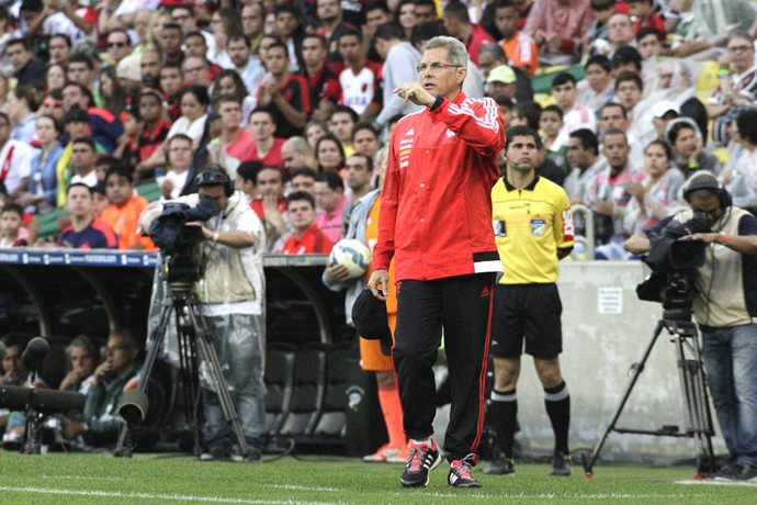Oswaldo de oliveira,  Fluminense X Flamengo (Foto: Gilvan de Sousa / Flamengo)