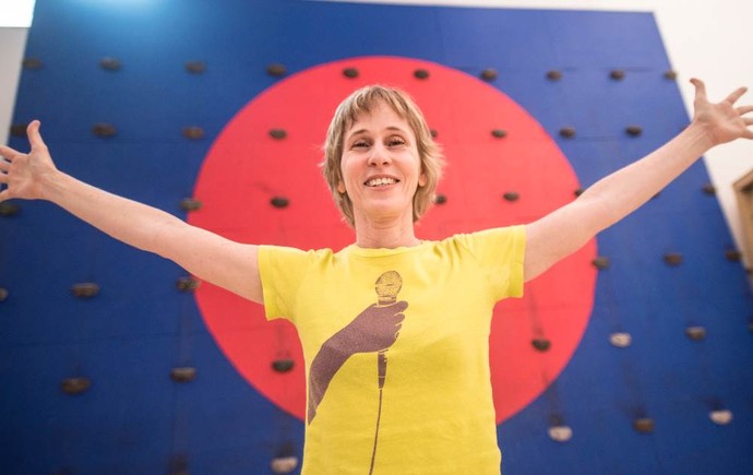 Deborah Colker diz que desafio é "falar com movimentos" para pessoas do mundo todo (Foto: Rio 2016/Lucas Freitas)