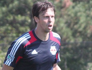 Digão treinando no New York Red bulls (Foto: Divulgação)