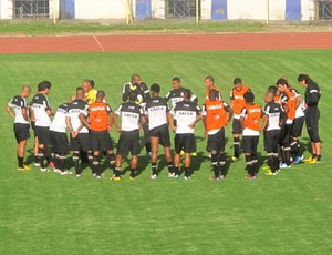 treino do Corinthians no estádio Felix Capriles, em Cochabamba (Foto: Diego Ribeiro)