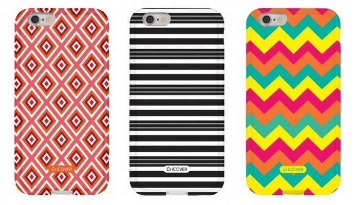 Capas para iPhone 6 da linha MyCover Cores e Formas (Foto: Divulgação/iCover)