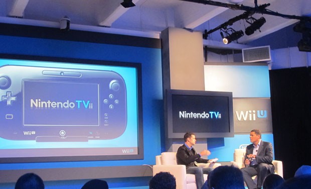 Executivos da Nintendo falam sobre o WiiU (Foto: Gustavo Petró/G1)