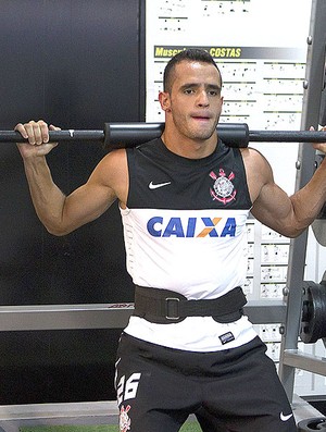 Renato Augusto no treino do Corinthians (Foto: Daniel Augusto Jr. / Ag. Corinthians)