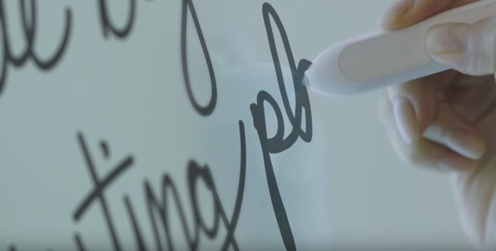 Surface Hub e Jamboard permitem desenhar na tela (Foto: Divulgação/Google)