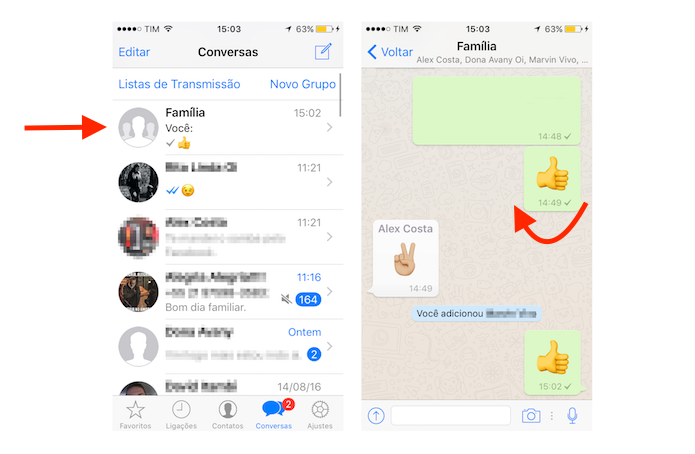 Acessando a tela de informações sobre uma mensagem enviada para um grupo do WhatsApp para iPhone (Foto: Reprodução/Marvin Costa) (Foto: Acessando a tela de informações sobre uma mensagem enviada para um grupo do WhatsApp para iPhone (Foto: Reprodução/Marvin Costa)) Acessando a tela de informações sobre uma mensagem enviada para um grupo do WhatsApp para iPhone (Foto: Reprodução/Marvin Costa) (Foto: Acessando a tela de informações sobre uma mensagem enviada para um grupo do WhatsApp para iPhone (Foto: Reprodução/Marvin Costa))