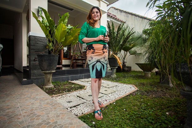 Wina Lia pede 999 milhões de rúpias indonésias (R$ 240 mil) pela casa (Foto: Suryo Wibowo/AFP)