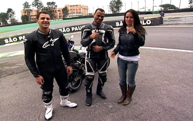 Cafu motovelocidade entrevista (Foto: Reprodução/TV Globo)