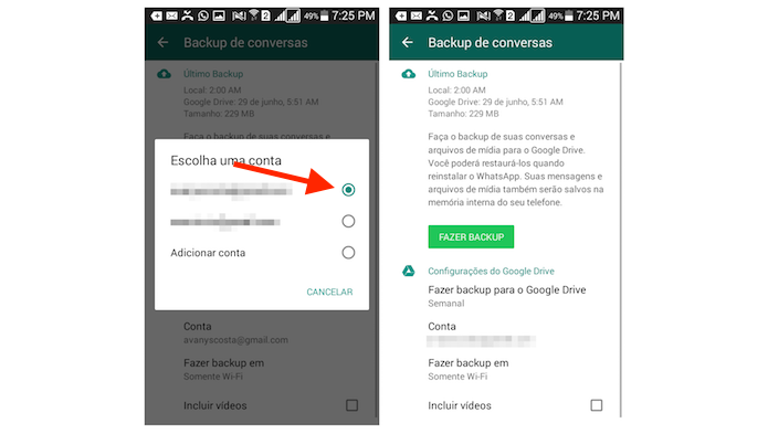 Como Fazer Backup Do Whatsapp No Android E Recuperar Conversas Apagadas Dicas E Tutoriais 9379
