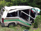 BR-116 tem dois acidentes com vans nesta segunda-feira, no Ceará