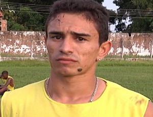 Atacante do São José, Anderson Pimenta, o "Pimentinha", é o principal jogador do time no Campeonato Maranhense 2012 (Foto: Reprodução/TV Mirante)