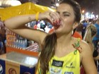 À procura de um namorado, ex-BBB Laisa curte carnaval em Salvador