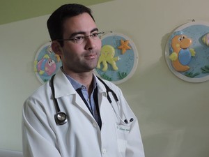 Pediatra e nutrólogo Homero Rabelo Pena. (Foto: Luiza Mendonça / G1)