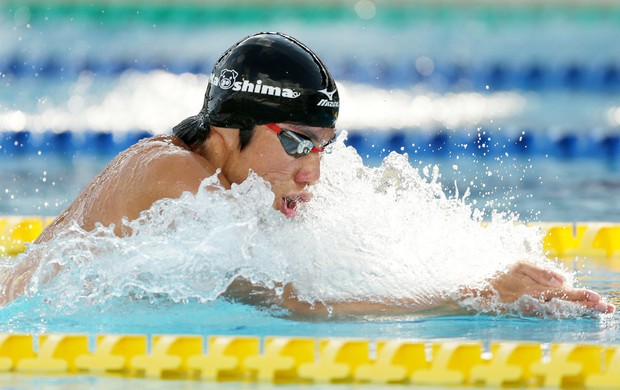 natação Akihiro Yamaguchi recorde mundial 200m peito (Foto: afp)