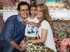 Pedro Leonardo comemora aniversário de dois anos da filha em Goiânia