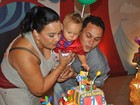Veja fotos do aniversário de um ano do filho de Solange Couto