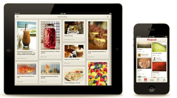 Aplicativo do Pinterest no iPad e no iPhone (Foto: Reprodução)
