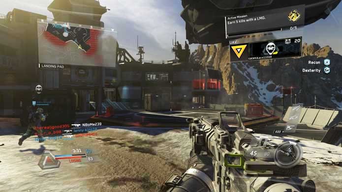 Call of Duty: Infinite Warfare está mais bonito do que nunca (Foto: Reprodução/Murilo Molina)