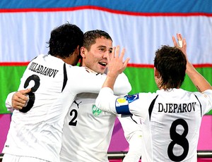 Bakaev gol uzbequistão (Foto: Agência Reuters) Bakaev gol uzbequistão (Foto: Agência Reuters)