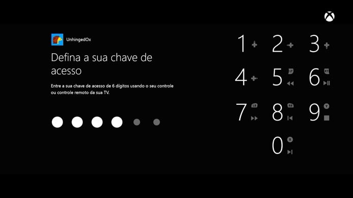 Xbox One: como configurar uma senha de segurança no console (Foto: Reprodução/Murilo Molina)
