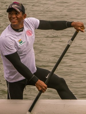 Isaquias Queiroz está se preparando para o Aquece Rio (Foto: Murilo Ribas / Confederação Brasileira de Canoagem) Isaquias Queiroz está se preparando para o Aquece Rio (Foto: Murilo Ribas / Confederação Brasileira de Canoagem)
