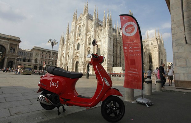 'Vespinha' recebeu visual personalizado (Foto: Divulgação)