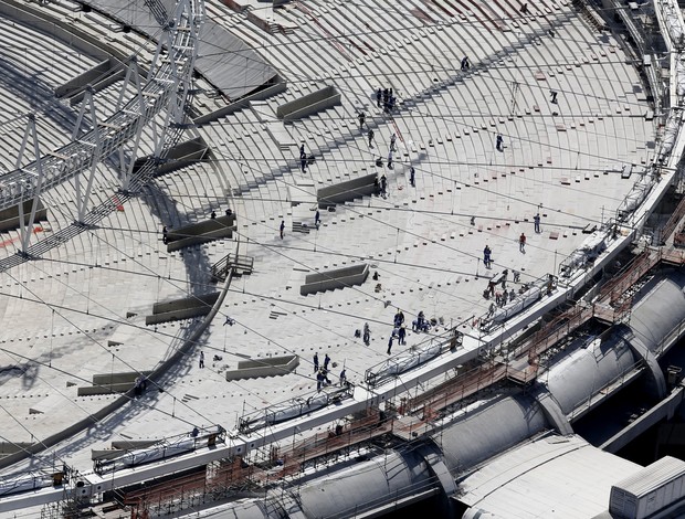 obras estádio maracanã  (Foto: Agência Reuters)