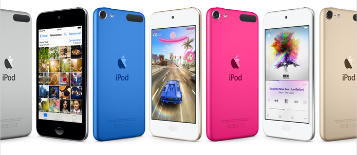 novos ipod touch (Foto: Reprodução/ Apple)