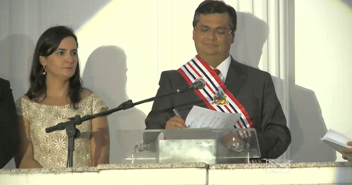 G1 - Flávio Dino é empossado governador do Maranhão - notícias em Maranhão