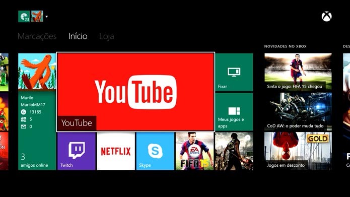 Xbox One: confira os melhores aplicativos para o console (Foto: Reprodução/Murilo Molina)