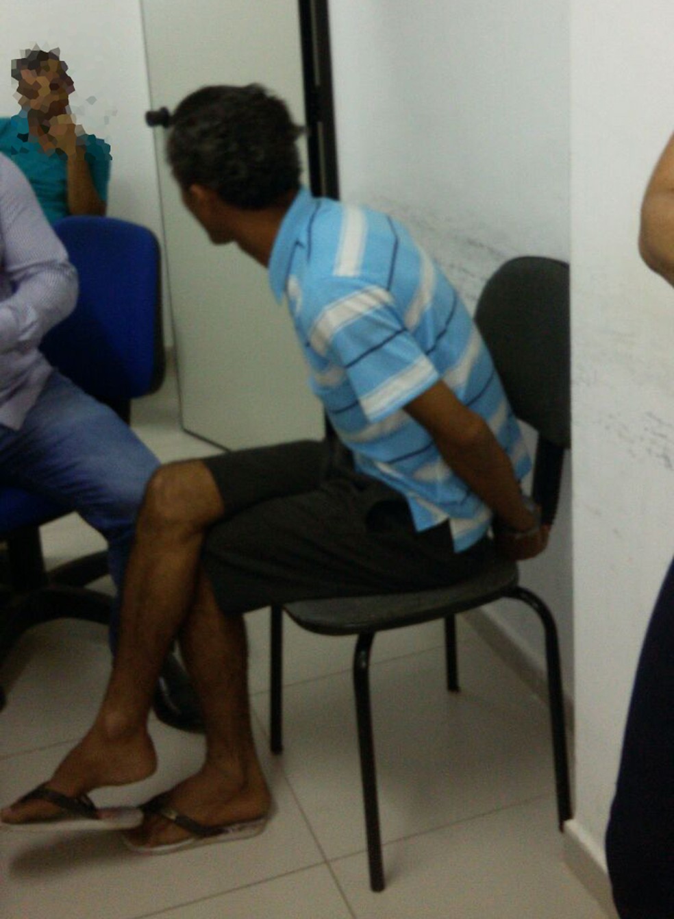 Pator é preso suspeito de abusar de meninos em Petrolina (Foto: Aracelly Romão/ TV Grande Rio )