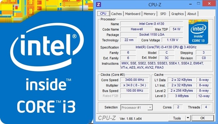 Core i3-4130 é um processador básico, mas contém o essencial para jogos (Foto: Montagem / Dario Coutinho)