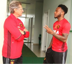 Rodney Wallace Sport (Foto: Williams Aguiar/Sport Club do Recife)