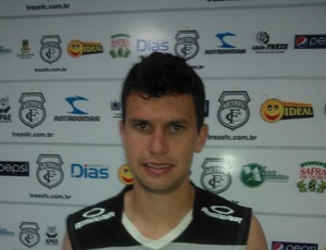 Rafael Chorão, meio-campista do Treze (Foto: Silas Batista / Globoesporte.com/pb)