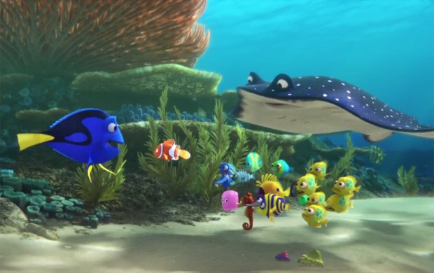 Cena de 'Procurando Dory', continuação de 'Procurando Nemo' (Foto: Reprodução/Pixar)