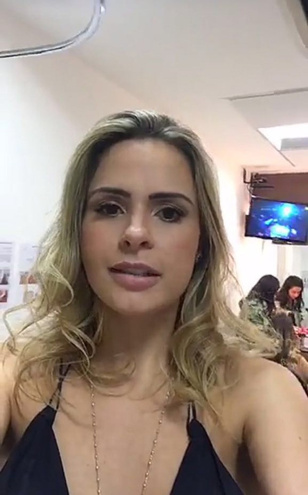 Ana Paula - Ex BBB 2016 (Foto: Reprodução Snapchat)