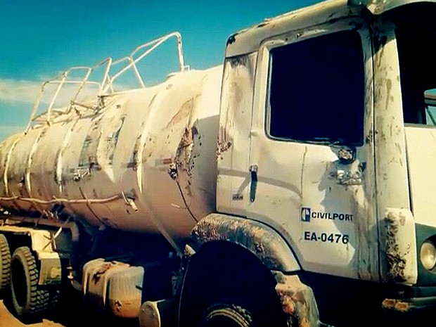 Empresária alugou caminhões e diz veículos foram sucateados (Foto: Priscila Mary/Arquivo Pessoal)