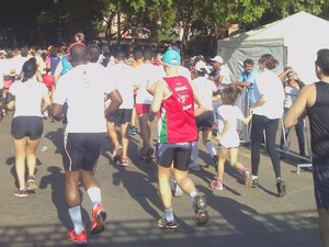 Corrida do Dia Mundial Sem Carro, em Goiânia (Foto: Divulgação/ SMT)
