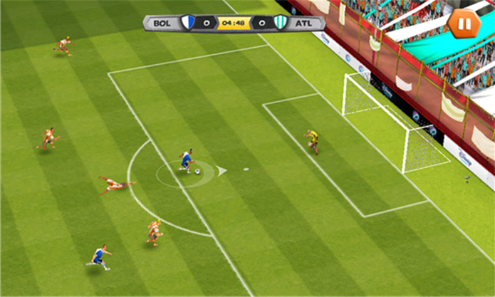Disney Bola Futebol é um game onde você deve ajudar a reconstruir uma equipe (Foto: Divulgação/Windows Phone Store)